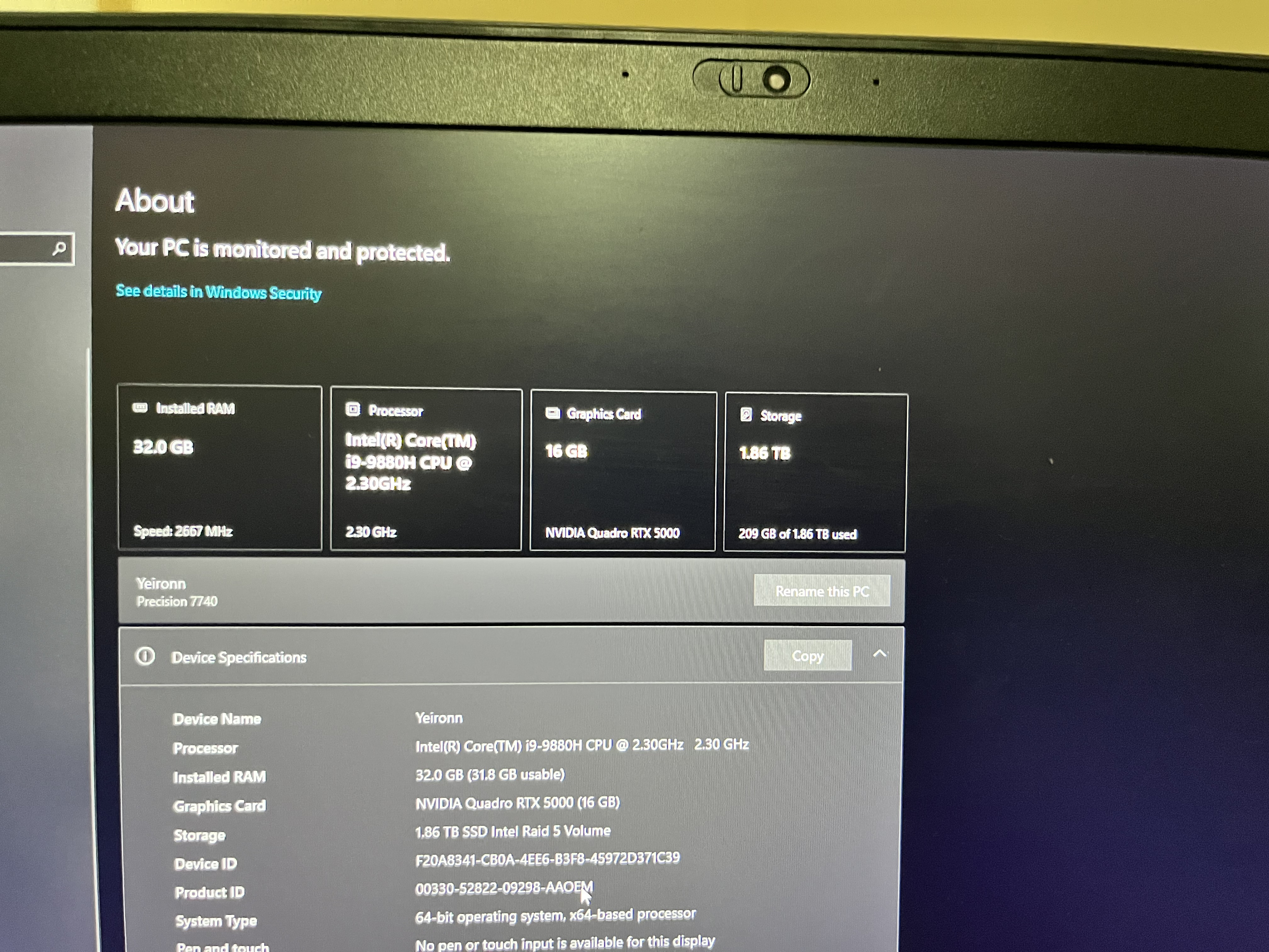 computadoras y laptops - Dell Precision-Laptop profesional.  6