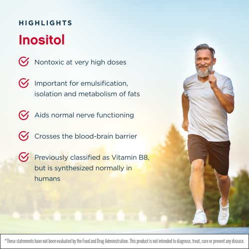 Salud y Equipamiento Médico - Inositol 750 Mg Jarrow Formulas Apoyo Del Higado 100 Caps 3