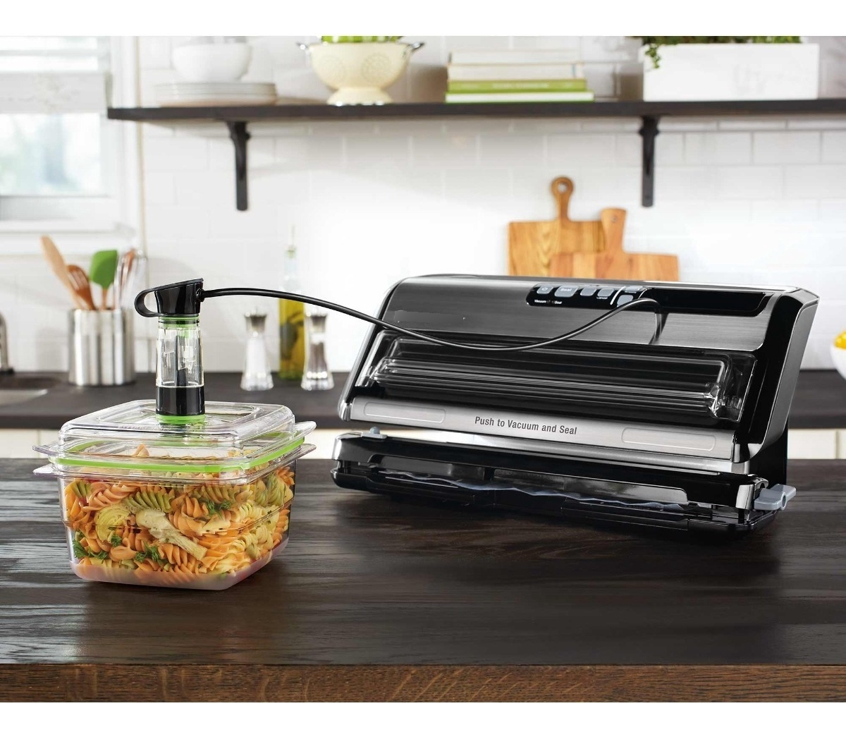 Salud y Equipamiento Médico - Foodsaver Fm5200 Empacadora Automática Al Vacío 2 En 1 1