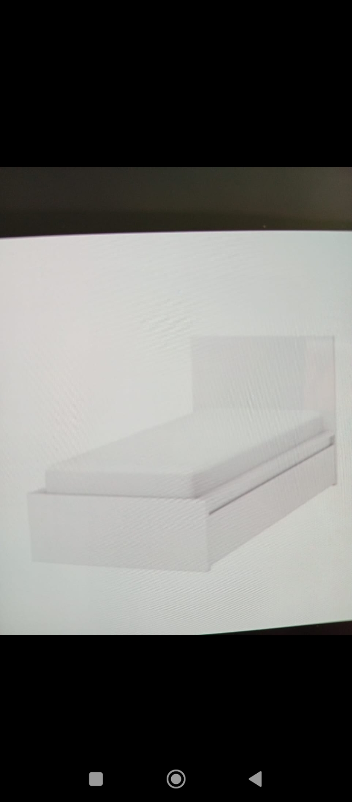 muebles y colchones - Vendo base de ccama Cama twins 1