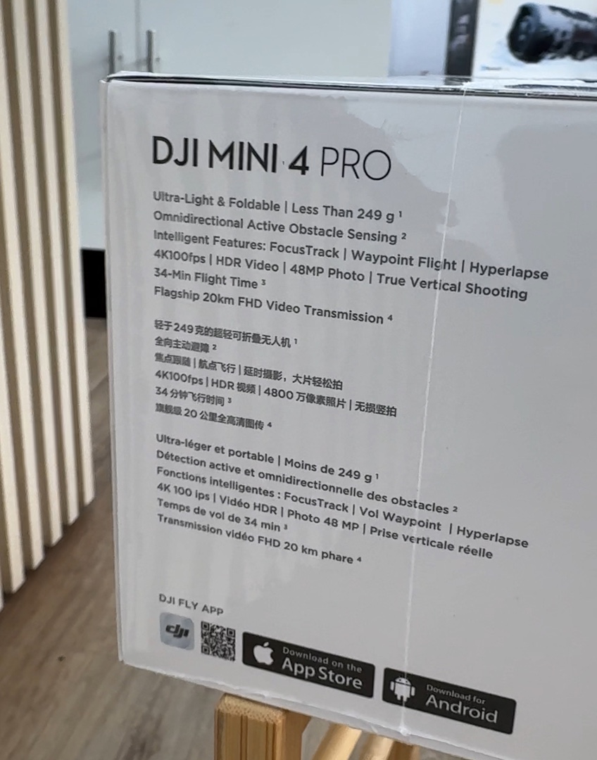 camaras y audio - Drone DJI Mini 4 Pro Con RC 2 Nuevo Sellado 5