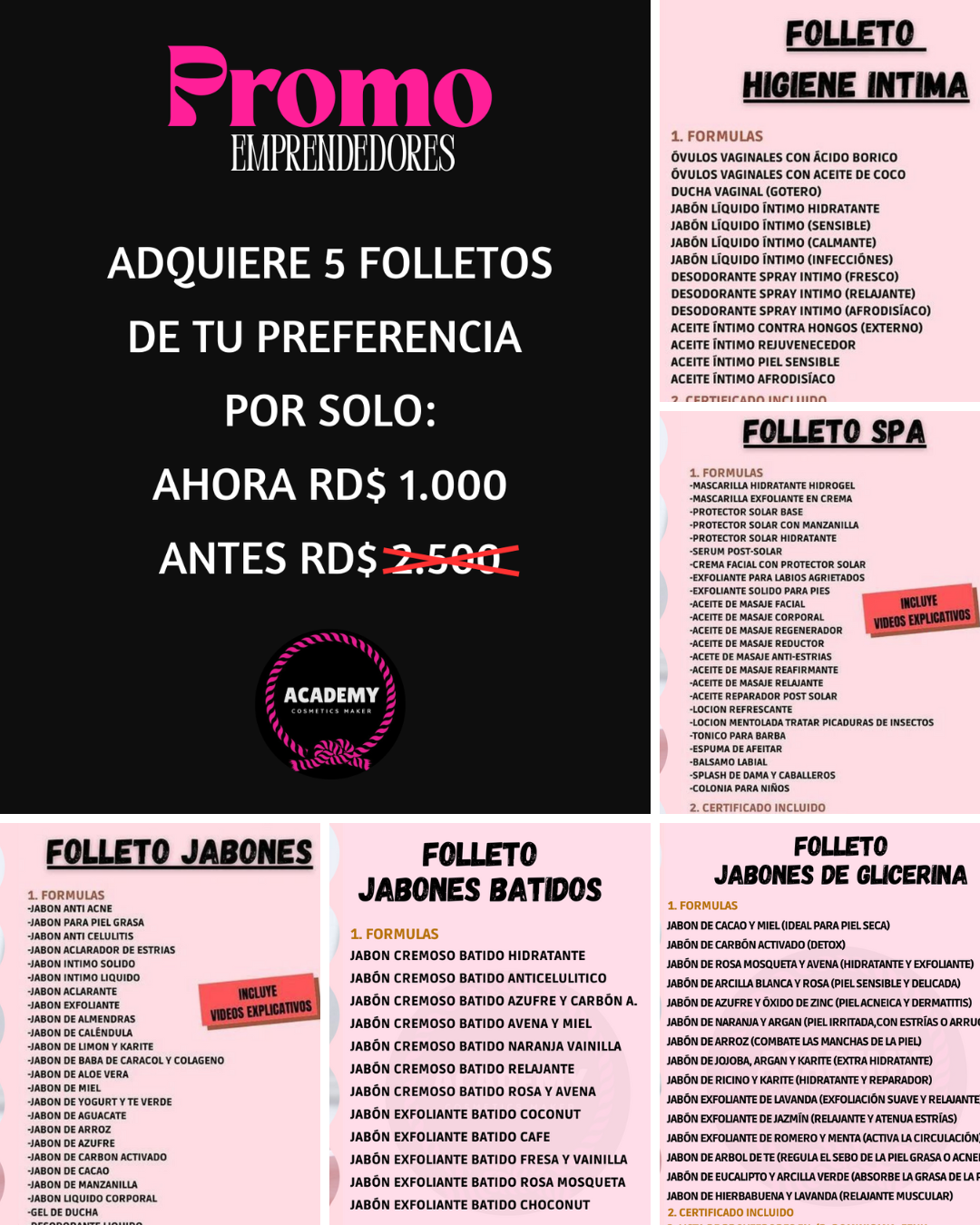 cursos y clases - Manual de fórmulas cosmeticas 3