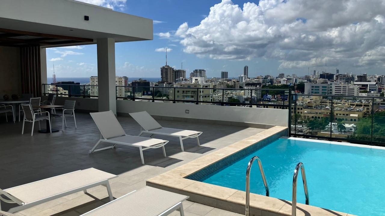 apartamentos - Alquilo Naco A Estrenar Torre De Lujo Sin Intermed 9