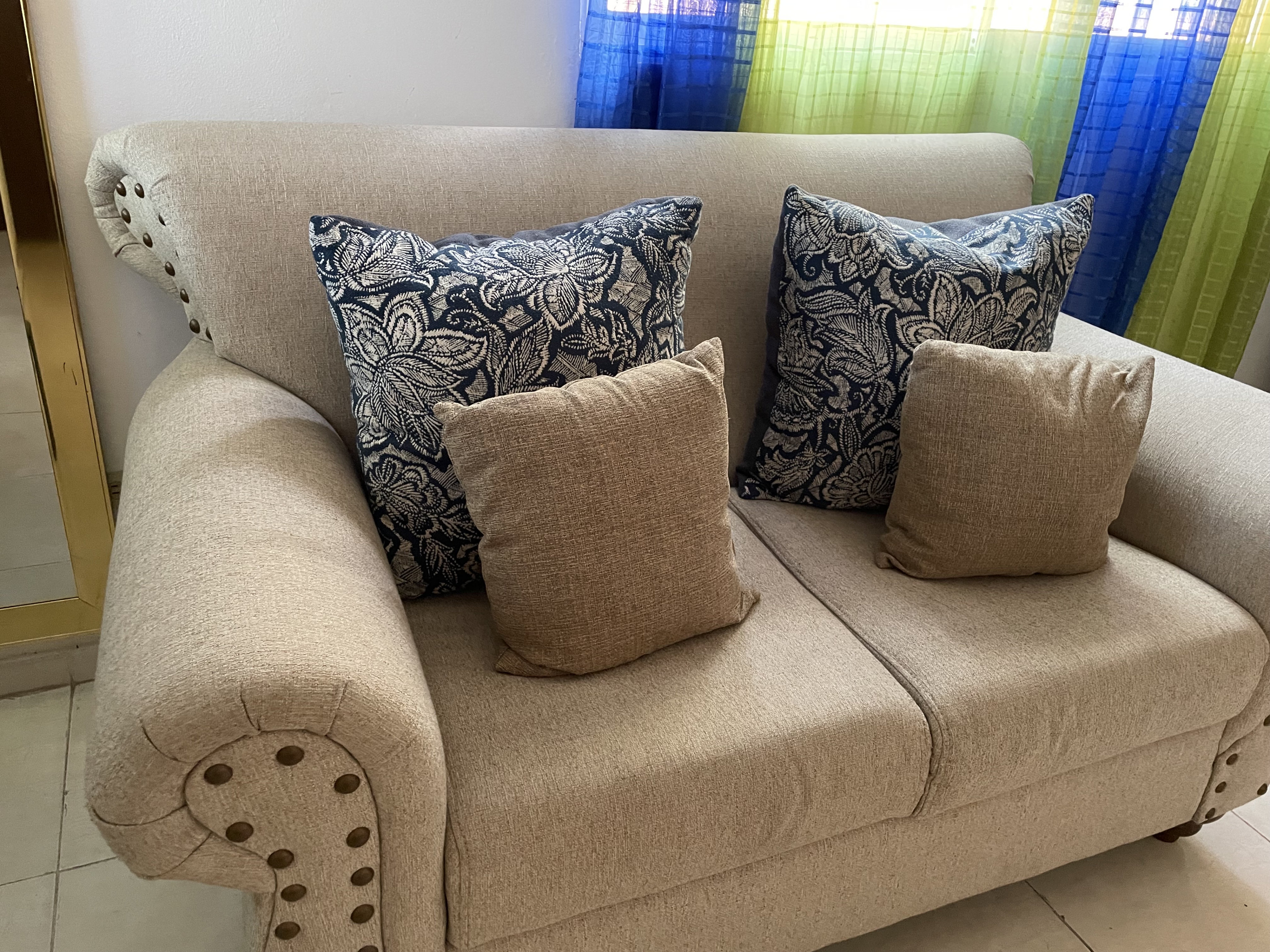 muebles y colchones - juego de mueble 