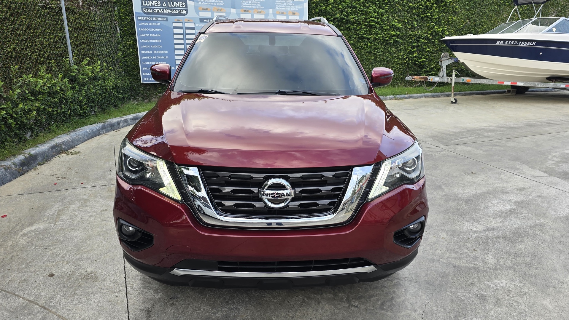 jeepetas y camionetas - Nissan Pathfinder SV 2018 Recien importado  0