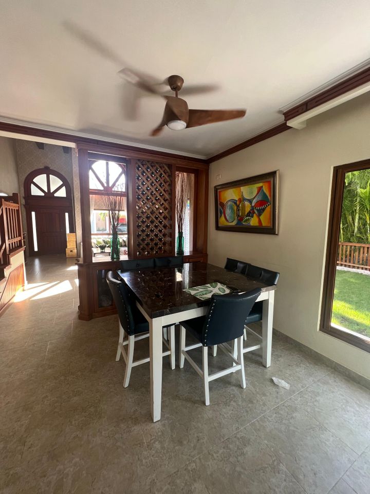 casas vacacionales y villas - VENDO VILLA AMUEBLAD JUAN DOLIO METRO COUNTRY CLUB 2