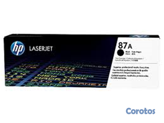 impresoras y scanners - TONER HP 87A - CF287A - NEGRO 