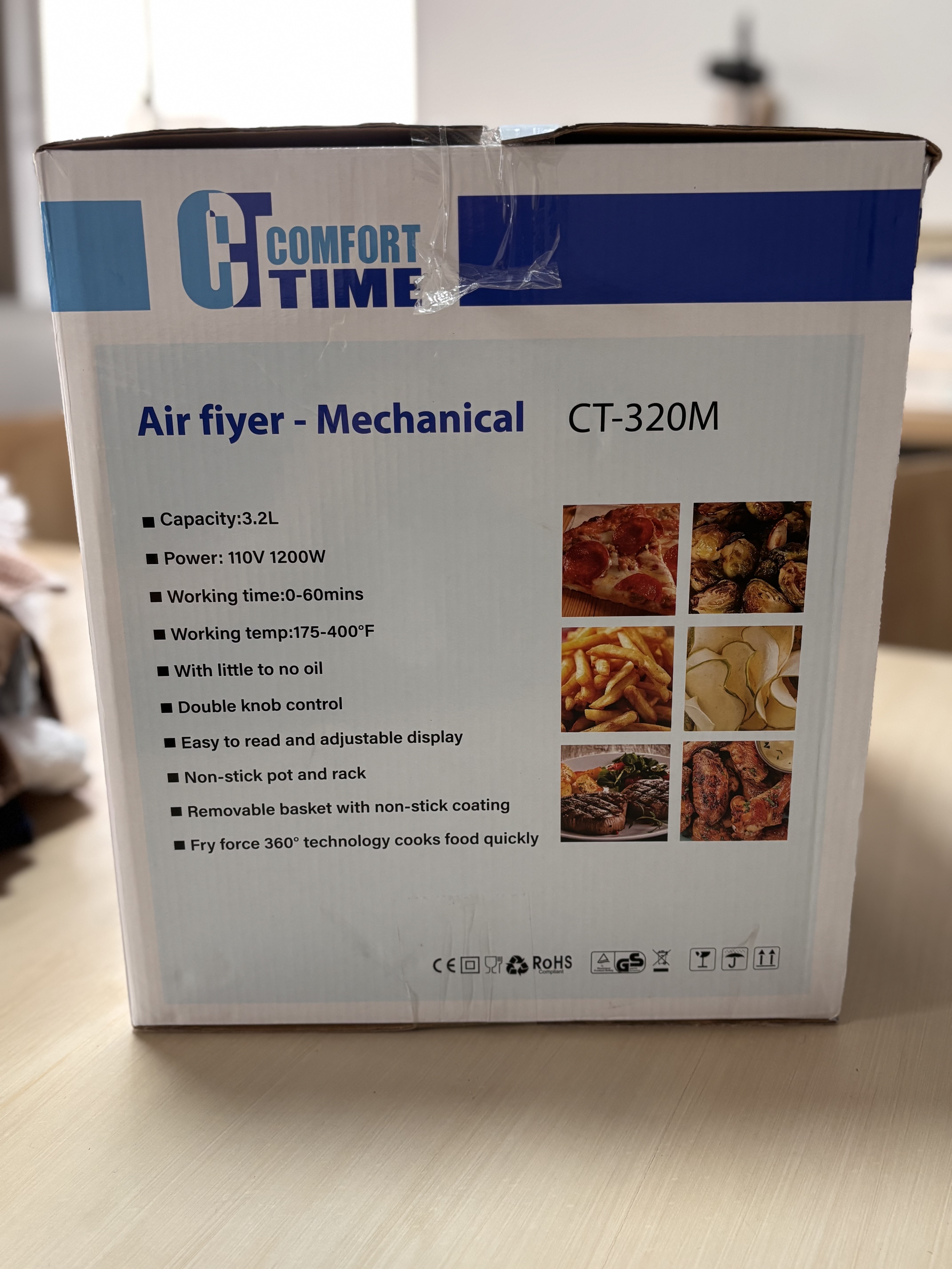 electrodomesticos - AIR FRYER NUEVO 3.2L RD$4,000 1