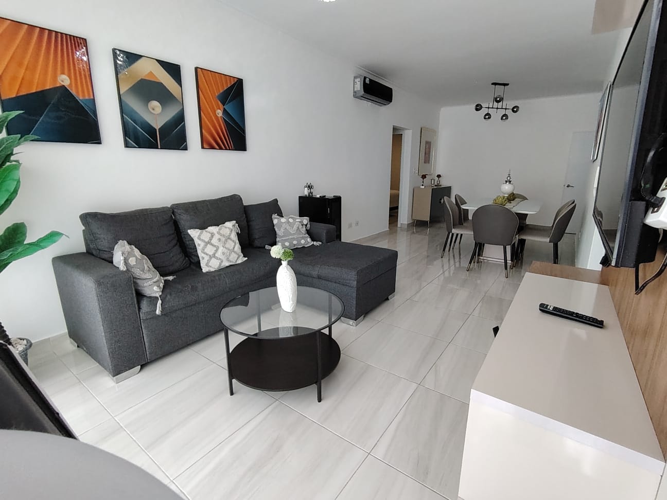 apartamentos - Apartamento en Venta Amueblado en Evaristo Morales 0