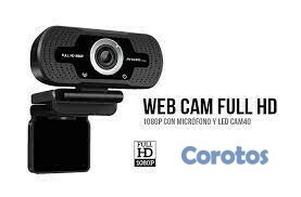computadoras y laptops - CAMARA WEB ARGOM CAM40 - FULL HD,1080P MICRÓFONO INTEGRADO CON REDUCCION DE RUID 1