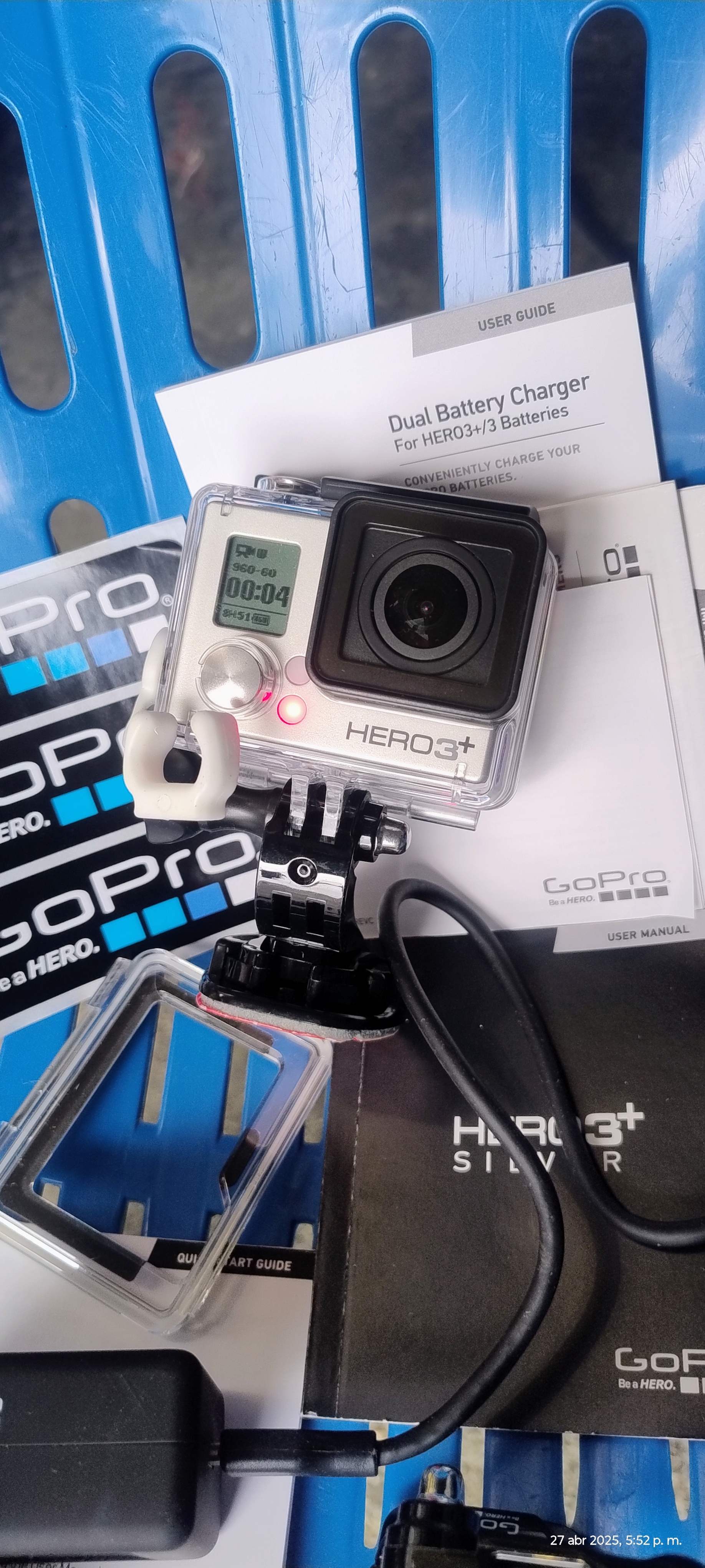 camaras y audio - go pro silver +3 2