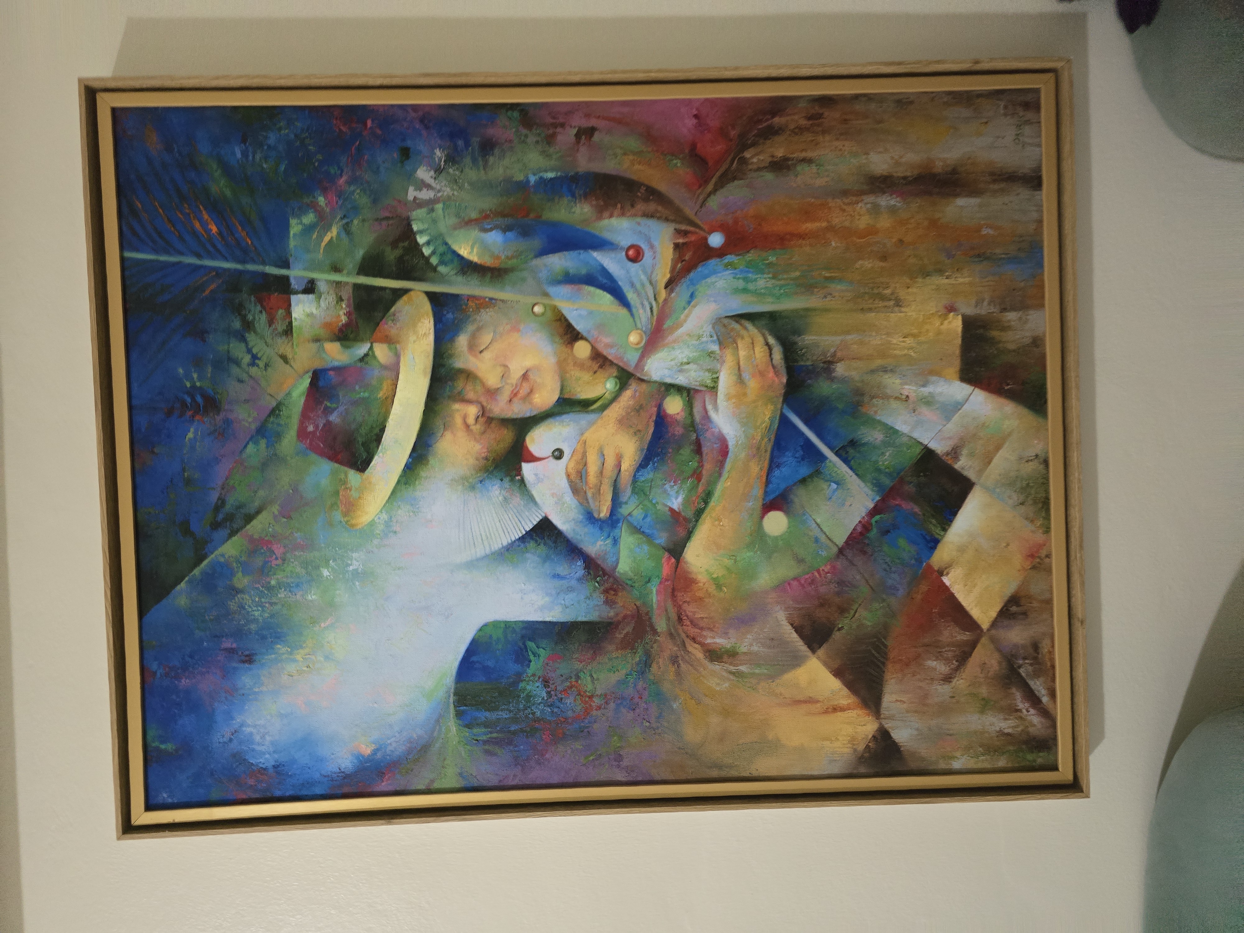 arte y antigüedades - Cuadro Osiris  0