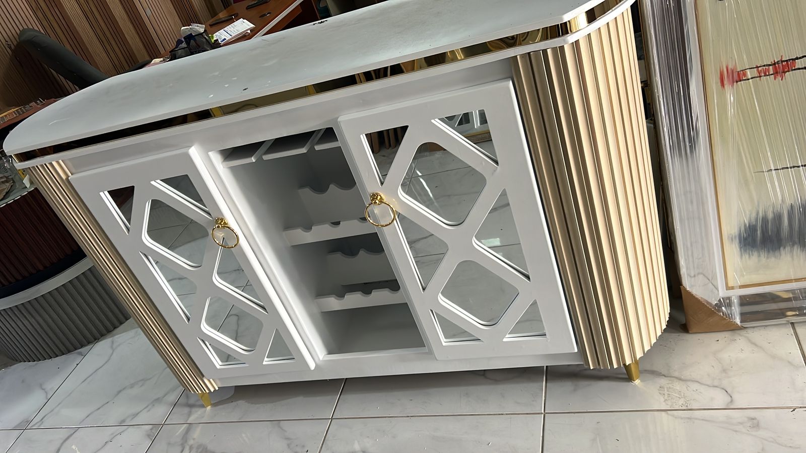 muebles y colchones - Credencia para sala  1