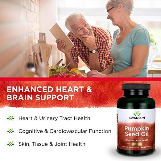 Salud y Equipamiento Médico - Pumpkin Seed Oil Aceite Semilla Calabaza 100 Softgels 1000mg 2