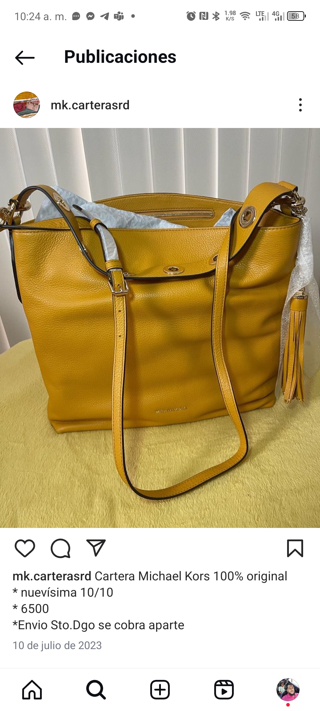 ropa para mujer - Carteras MK, originales, en ofertas, cambio de mercancía. 1