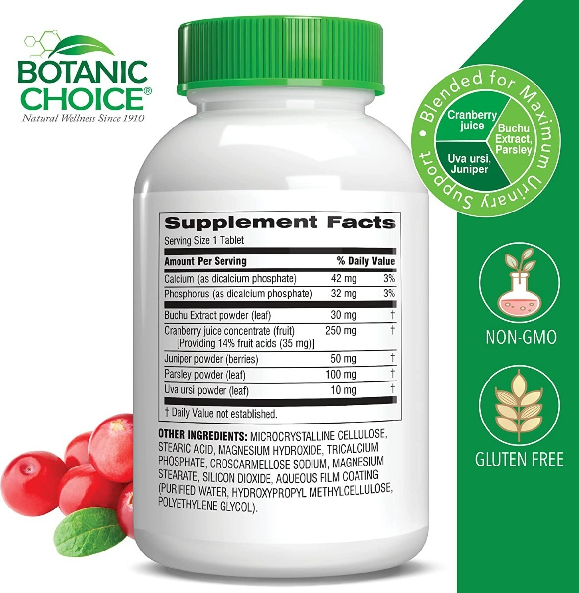 Salud y Equipamiento Médico - Cranberry 60 Tab Botanic Choice 1