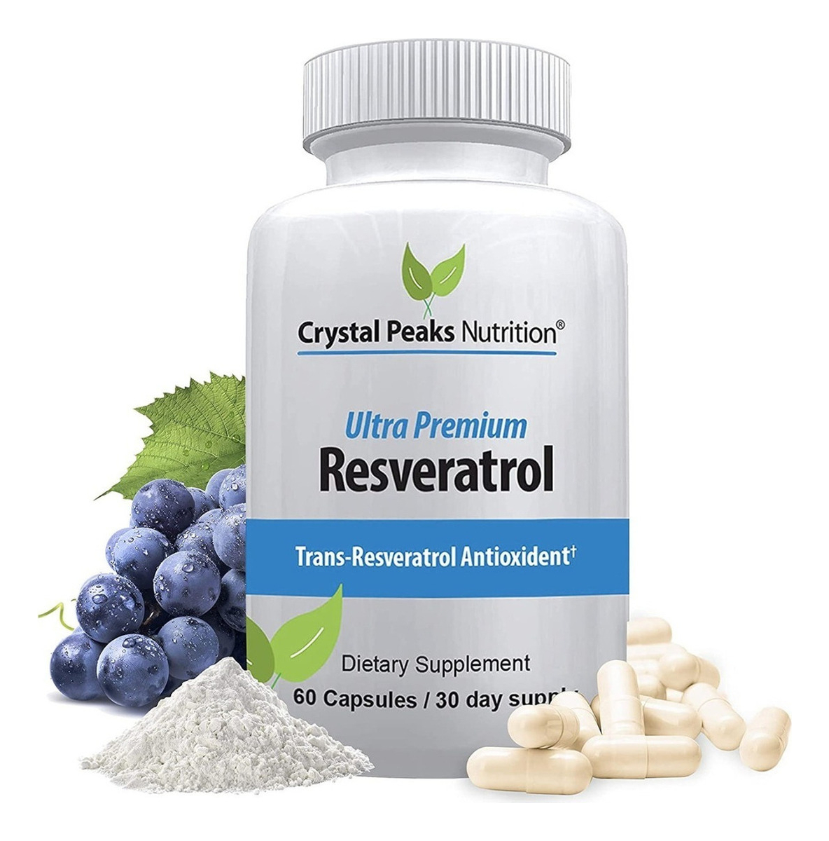 Salud y Equipamiento Médico - Ultra Premium Resveratrol 60 capsulas 0