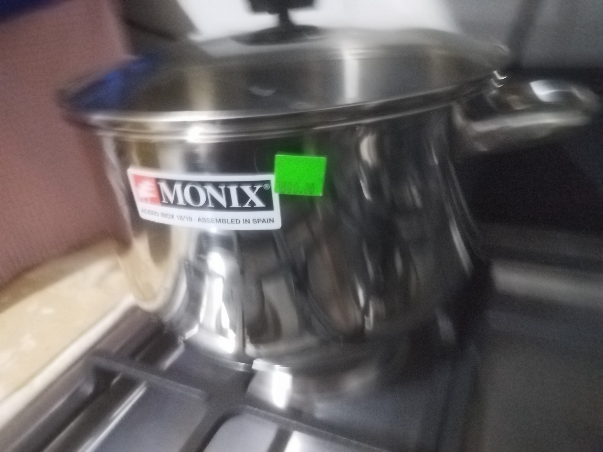 cocina - Olla acero inoxidable