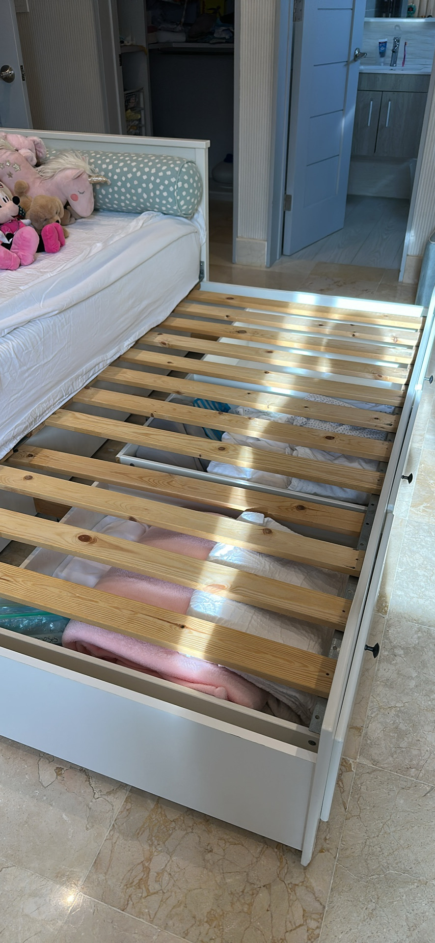 muebles y colchones - Hemnes IKEA Twin Day Bed Blanco 2