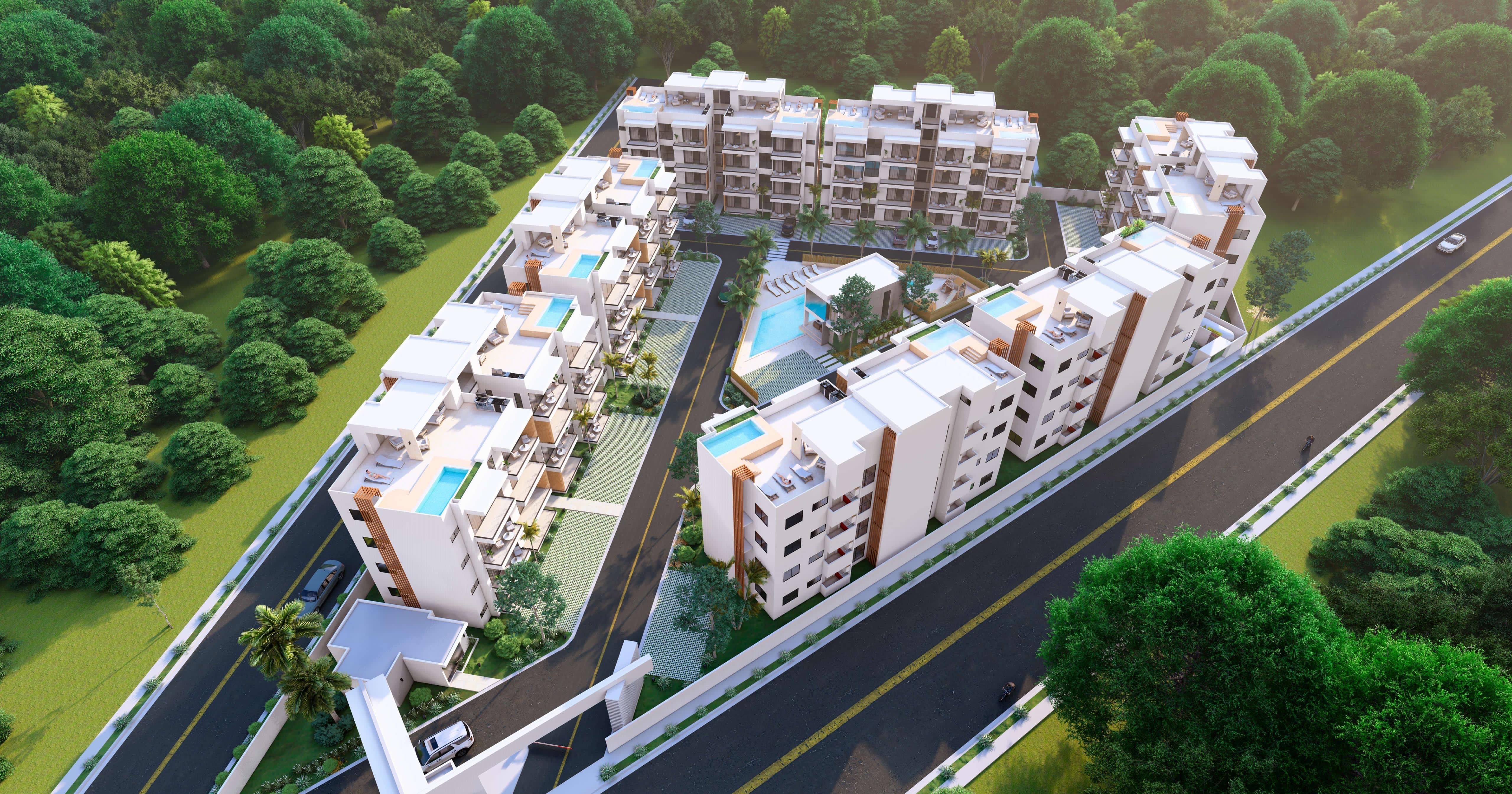 apartamentos - proyecto de apartamentos Lugimar Residence Bavaro punta cana  0