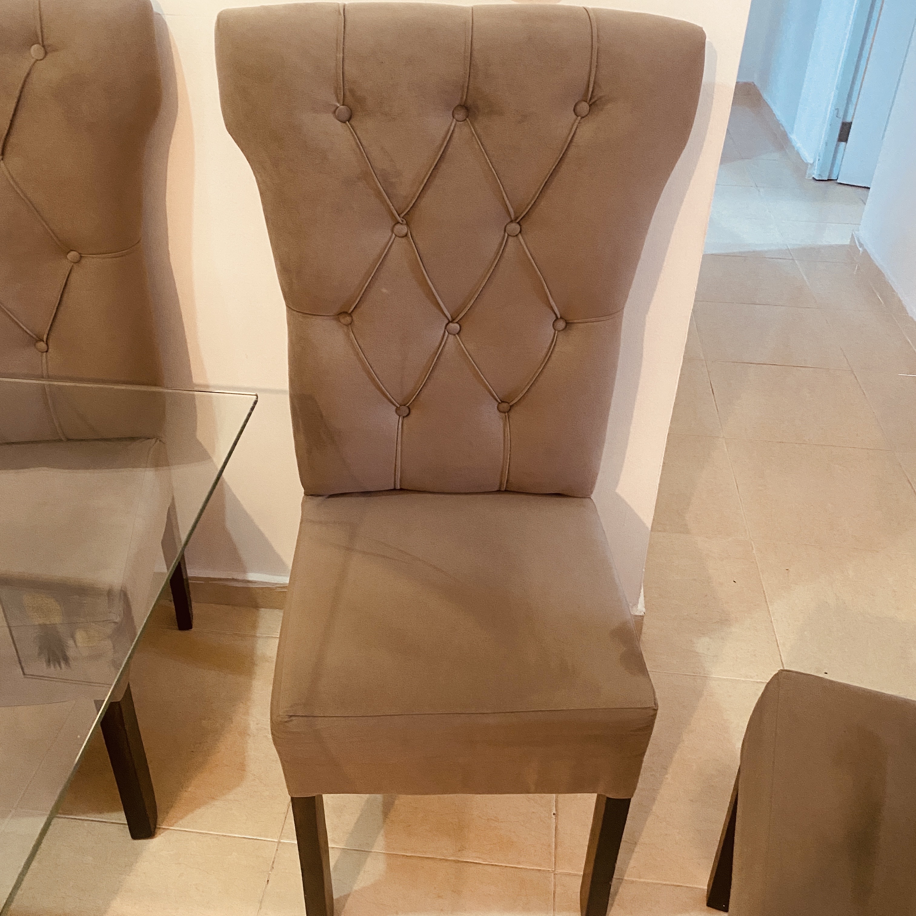 muebles y colchones - vende comédie 4 sillas 3