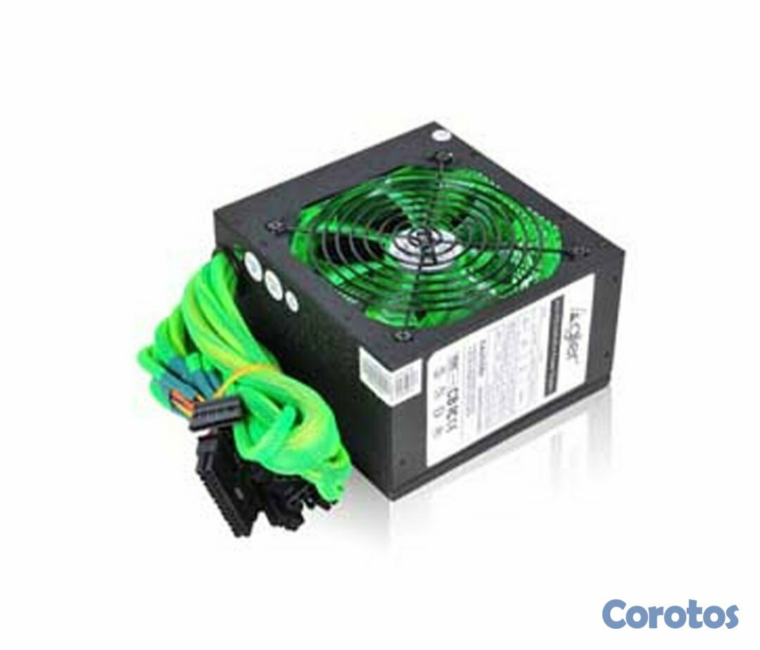 computadoras y laptops - POWER SUPPLY 1000W AGILER - 120MM FAN 20+4 PIN + 2 SATA (AGI-PS1000)