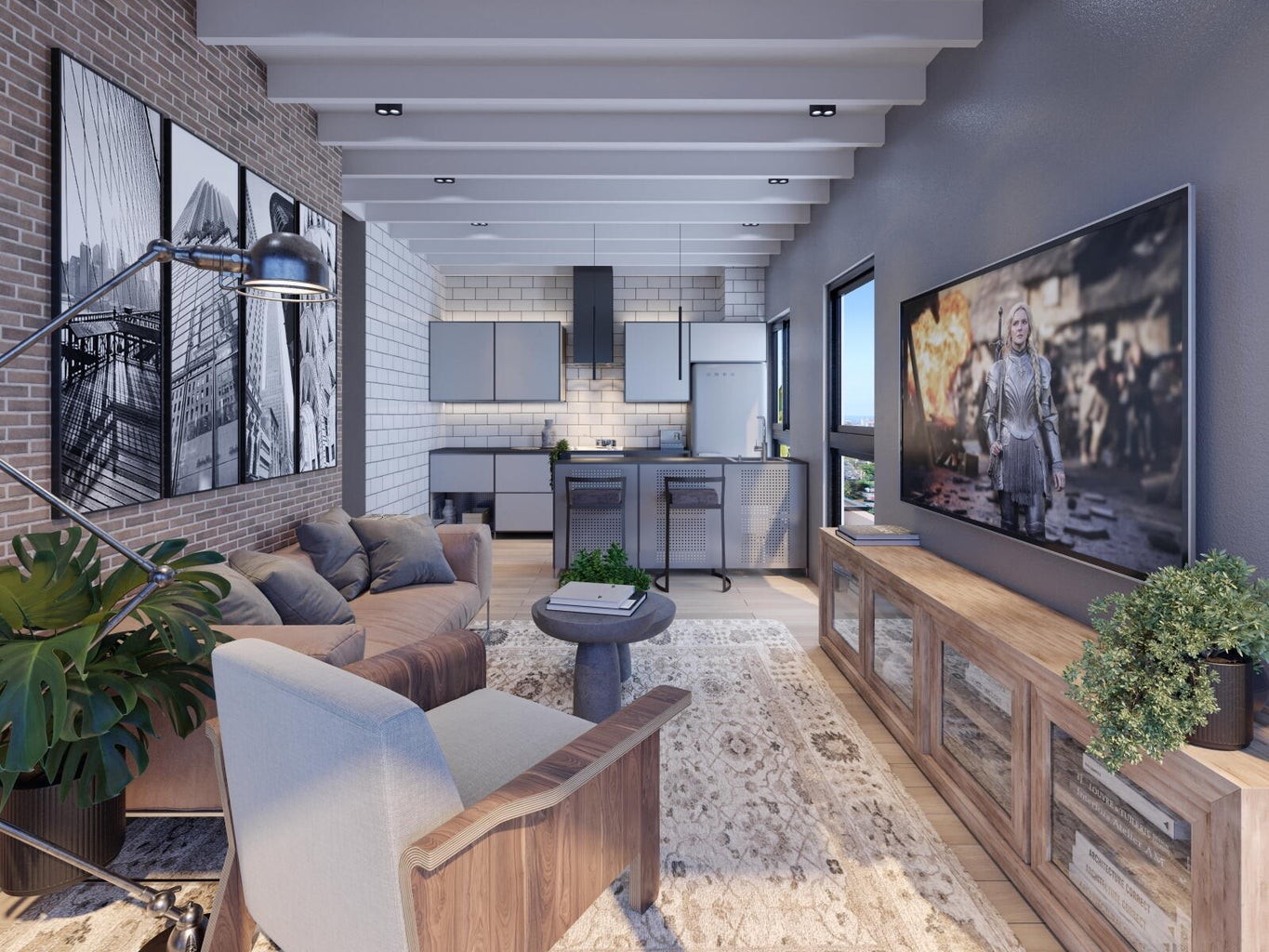 apartamentos - Apartamento en Venta La Julia de Un Habitación 6