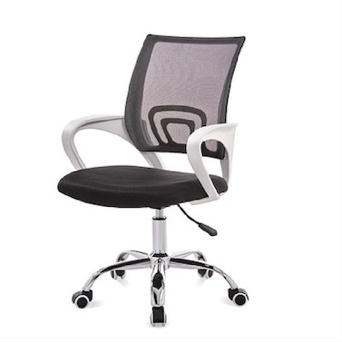 articulos de oficina - Silla secretarial jade/ estructura blanca y ruedas.  3
