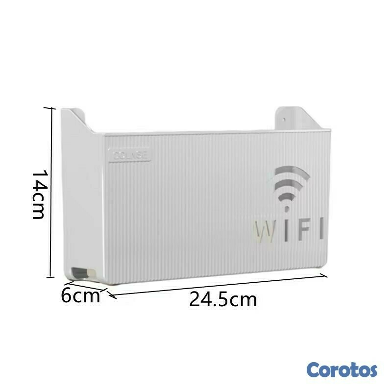 accesorios para electronica - Soporte de pared para router, moden wifi. 4