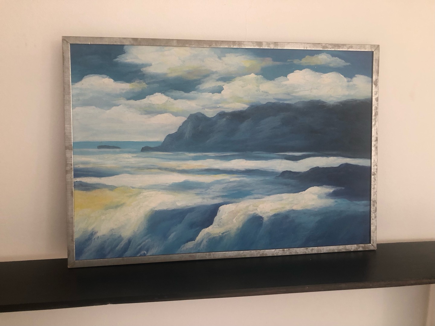 decoración y accesorios - Cuadro moderno pintado al oleo 0