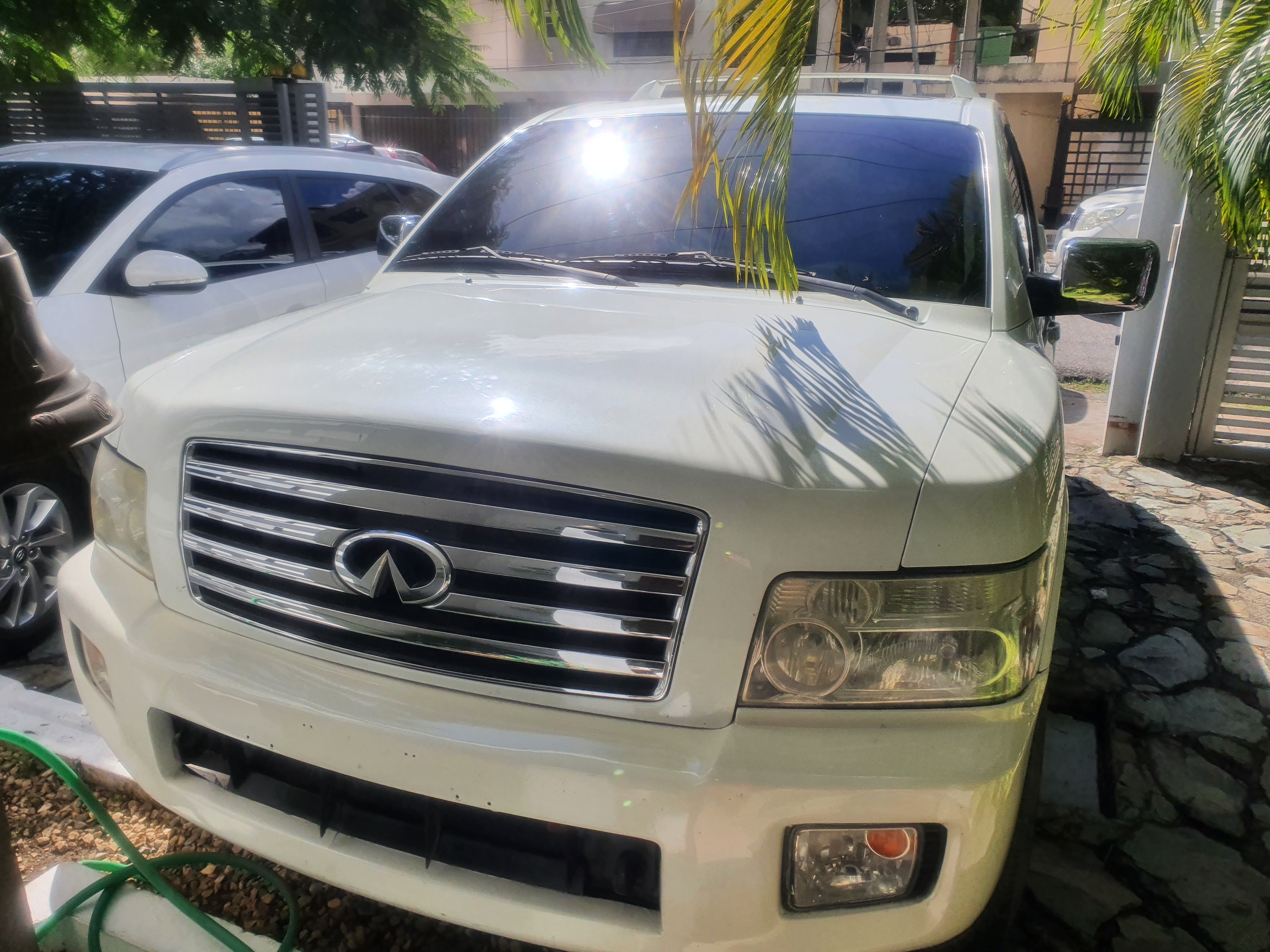 jeepetas y camionetas - INFINITI QX56 2006 BLANCA 0