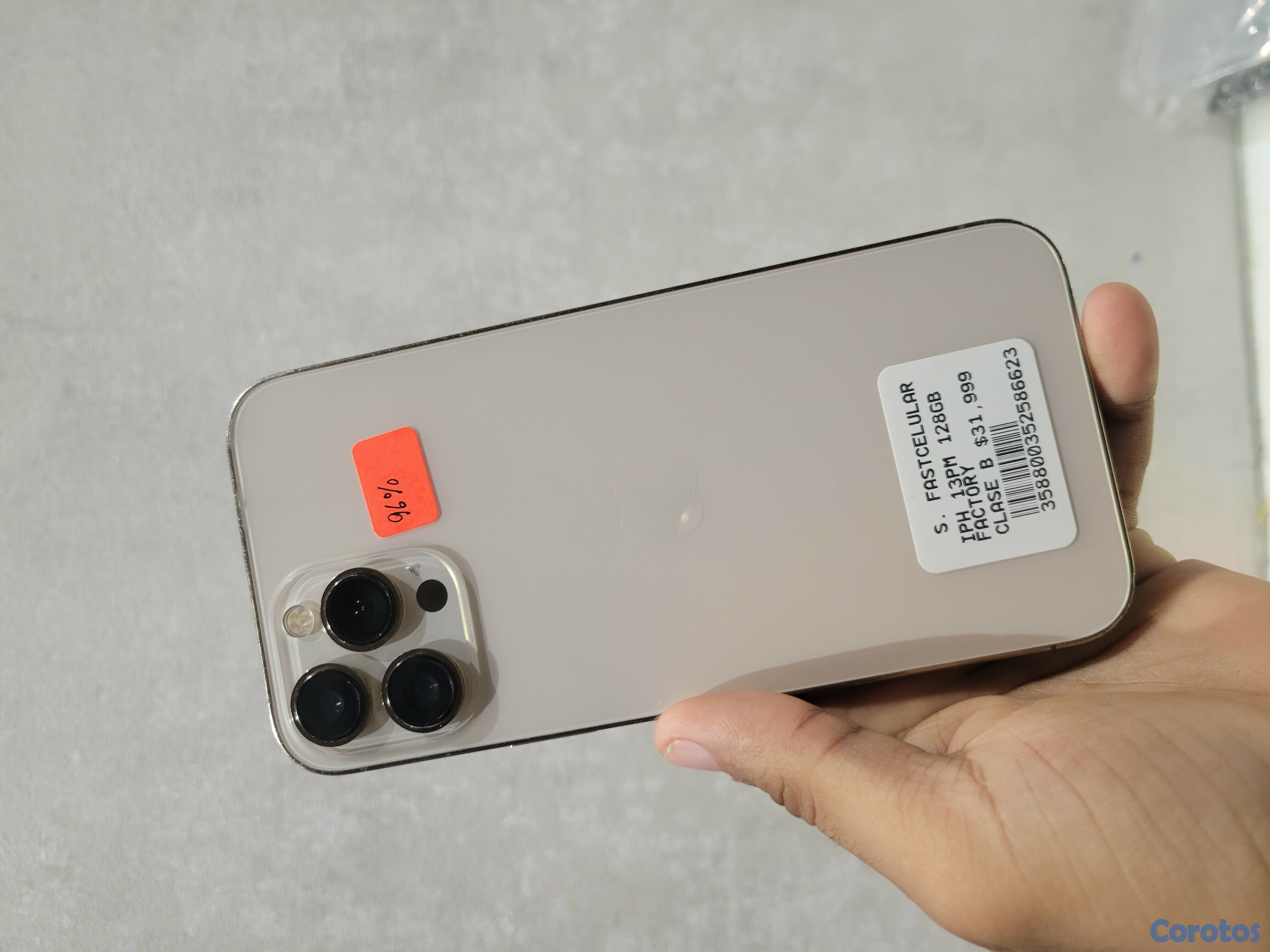 celulares y tabletas - iphone 13pro max 128gb 