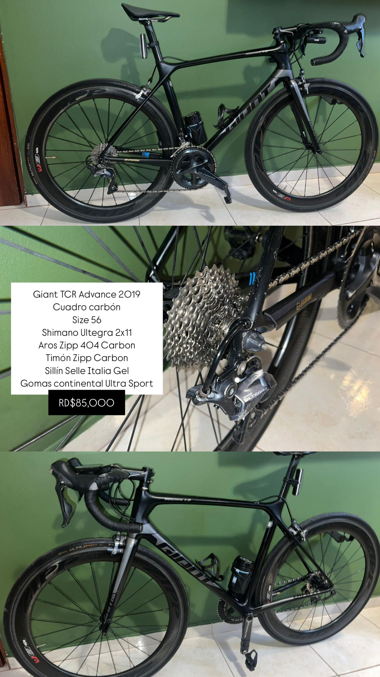 deportes - Bicicleta Giant TCR ADVANCE 2019 5