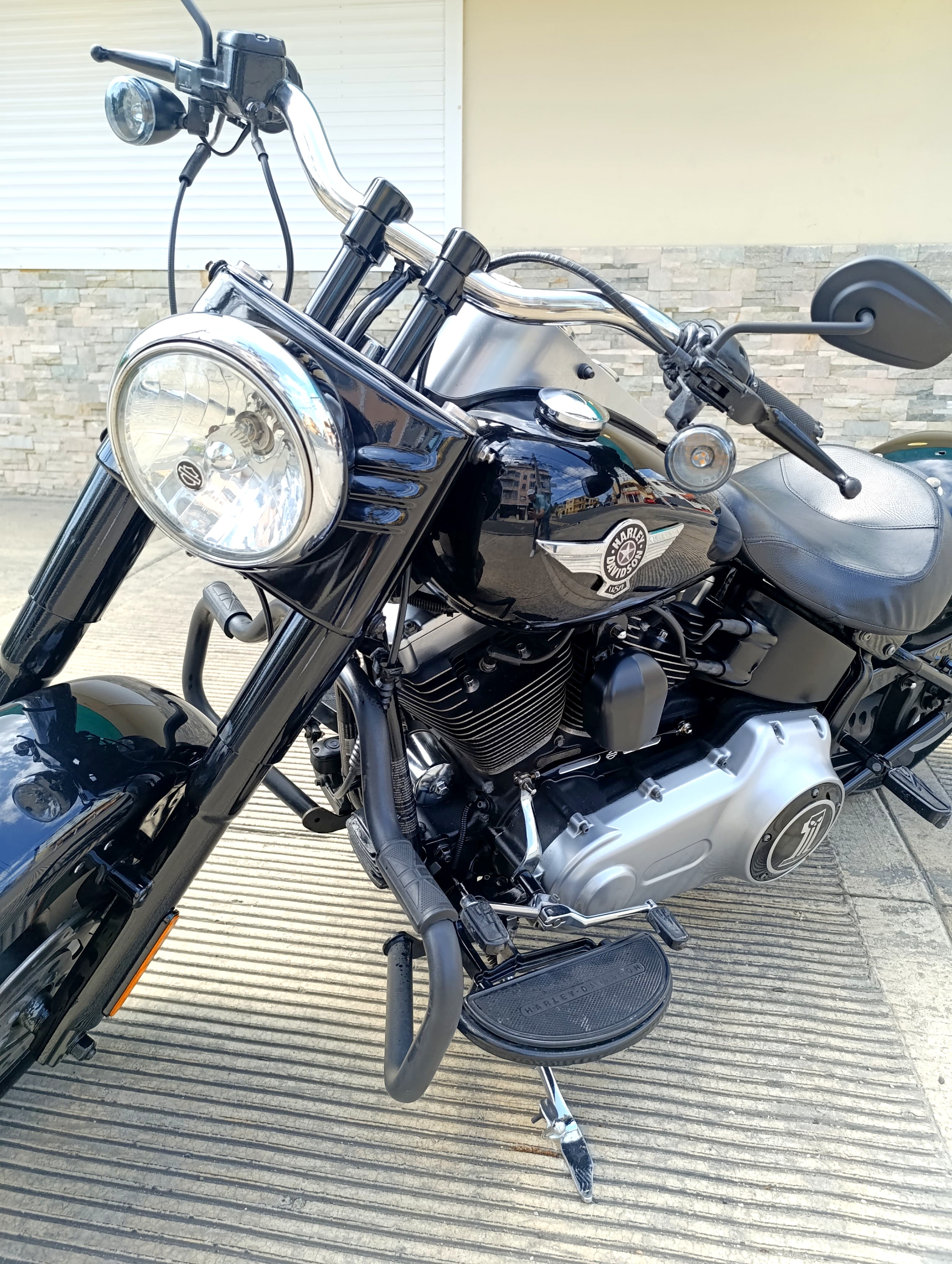motores y pasolas - Harley Davidson Fatboy Lo 2010 5