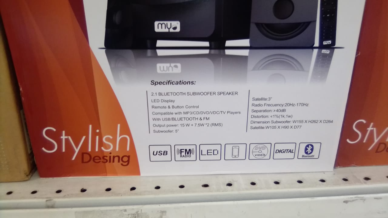 camaras y audio - Bocinas Bluetooth Con Radio Stereo 1