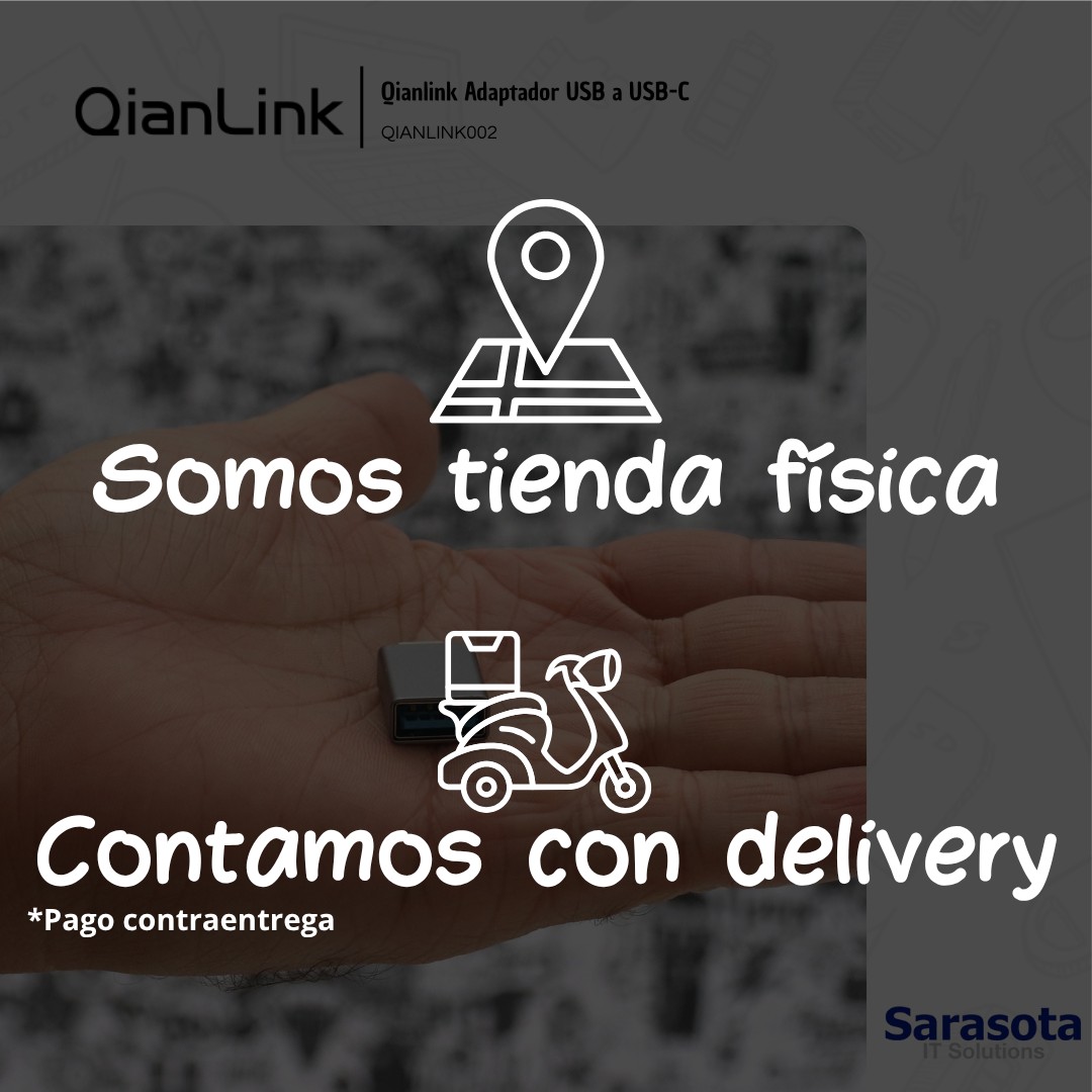 accesorios para electronica -  Adaptador USB a USB-C marca Qianlink 4