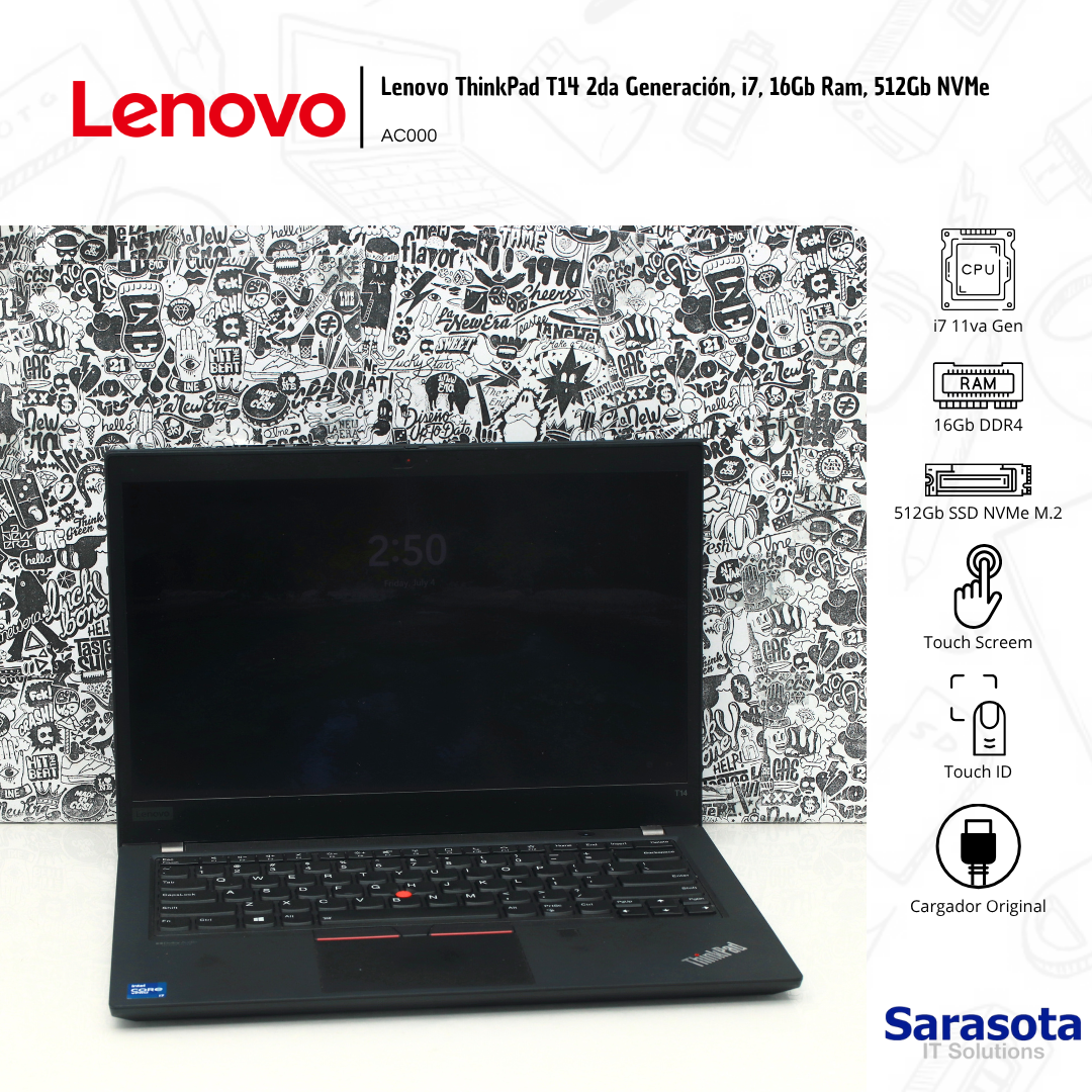 accesorios para electronica - Lenovo ThinkPad T14 2da Generación  1
