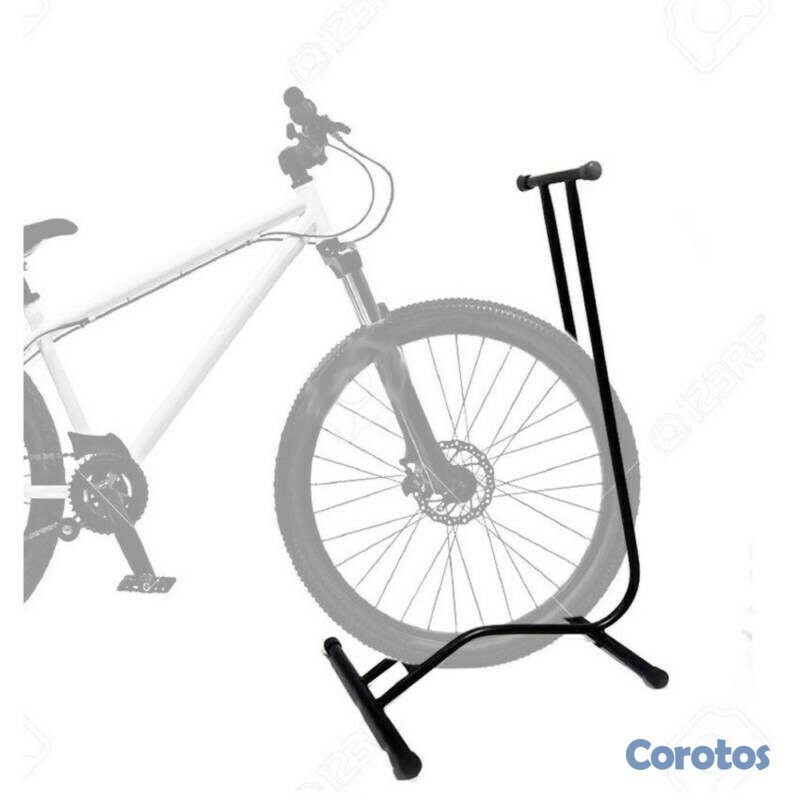 bicicletas y accesorios - Soporte de suelo para bicicleta burro estacionario 1