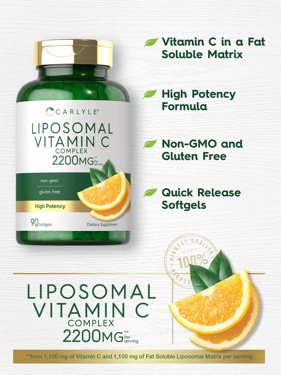 Salud y Equipamiento Médico - Vitamina C Liposomal | 2200 Mg 2
