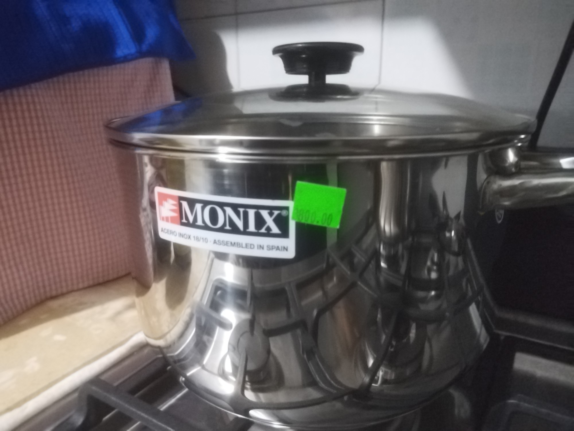 cocina - Olla acero inoxidable 1
