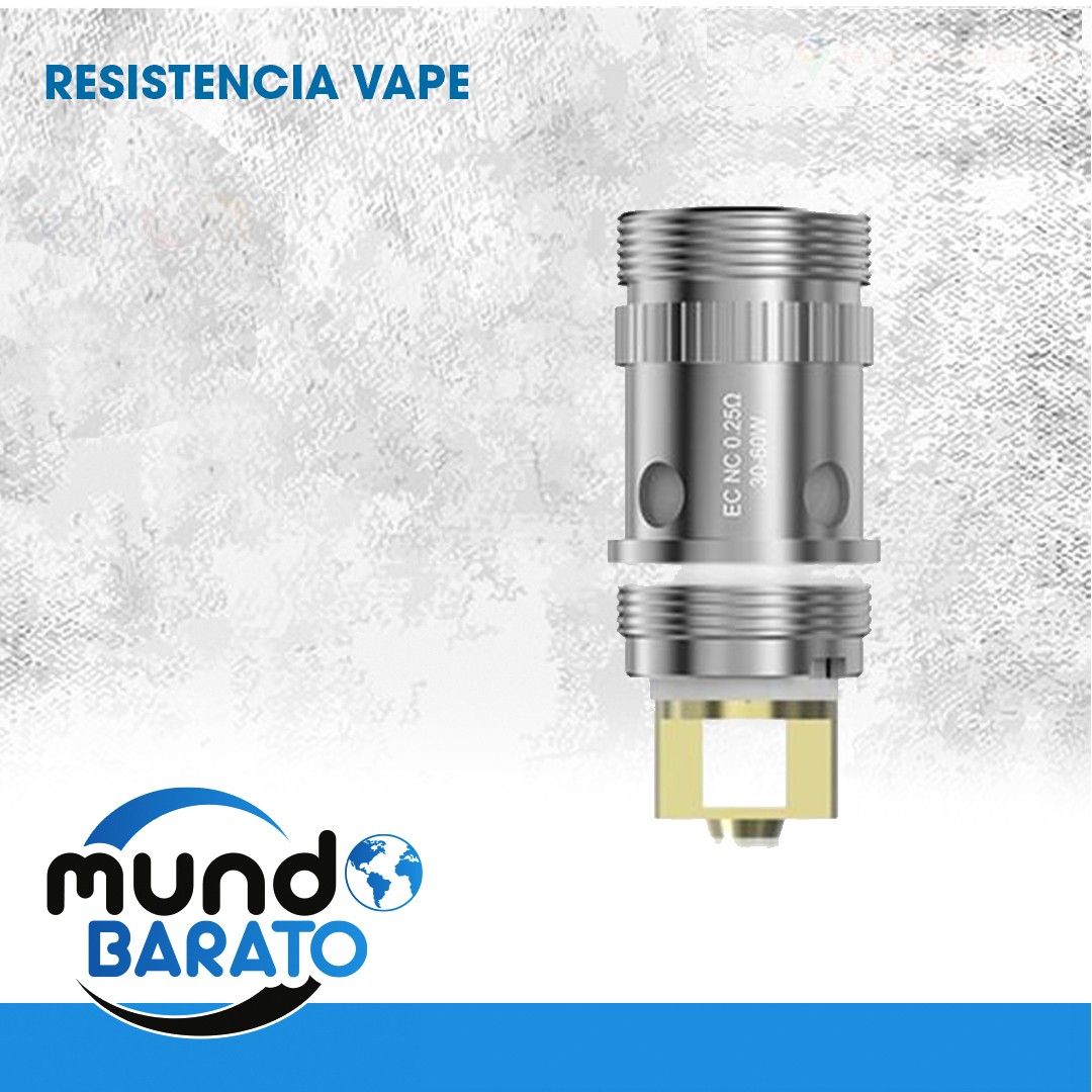 hobby y coleccion - Resistencia Vape Vaper 0.5 Ohms Cabeza De Cerámica.