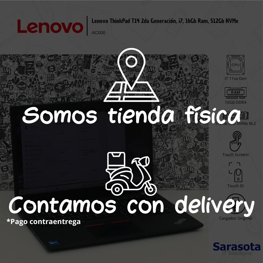 accesorios para electronica - Lenovo ThinkPad T14 2da Generación  2
