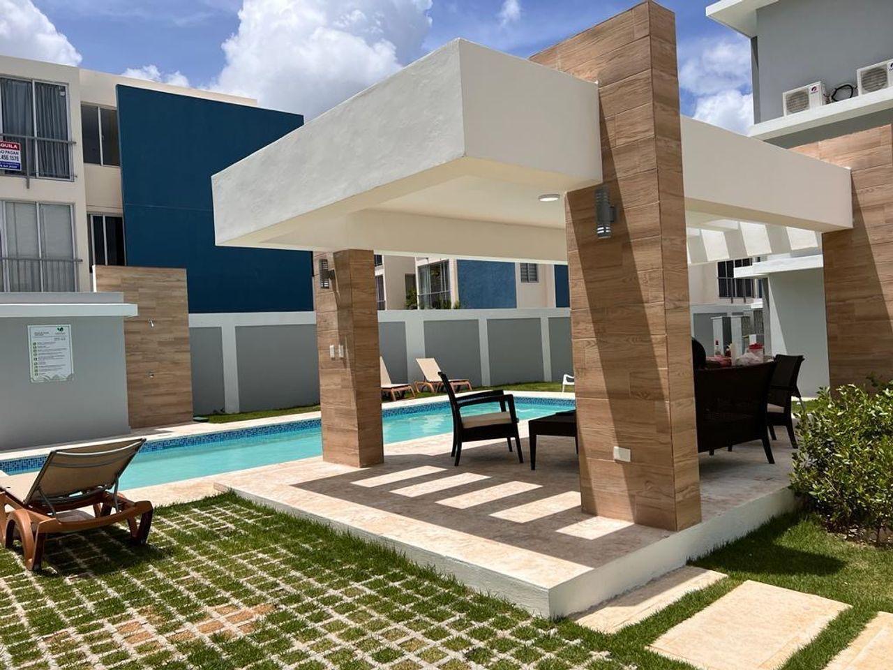 apartamentos - Apartamento amueblado jardines de pueblo bávaro  3
