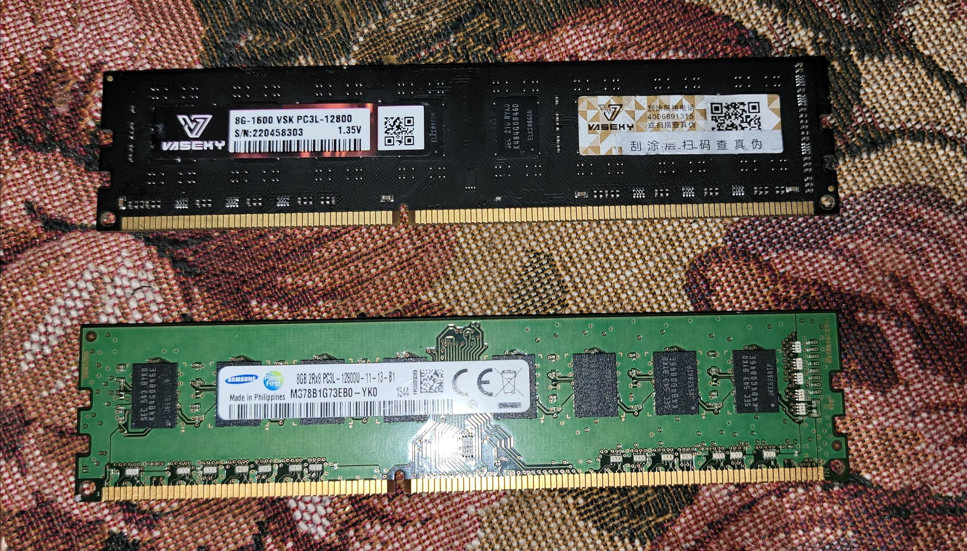 computadoras y laptops - ram ddr3 de de 8 gb 1600mhz las 2 en 1700
