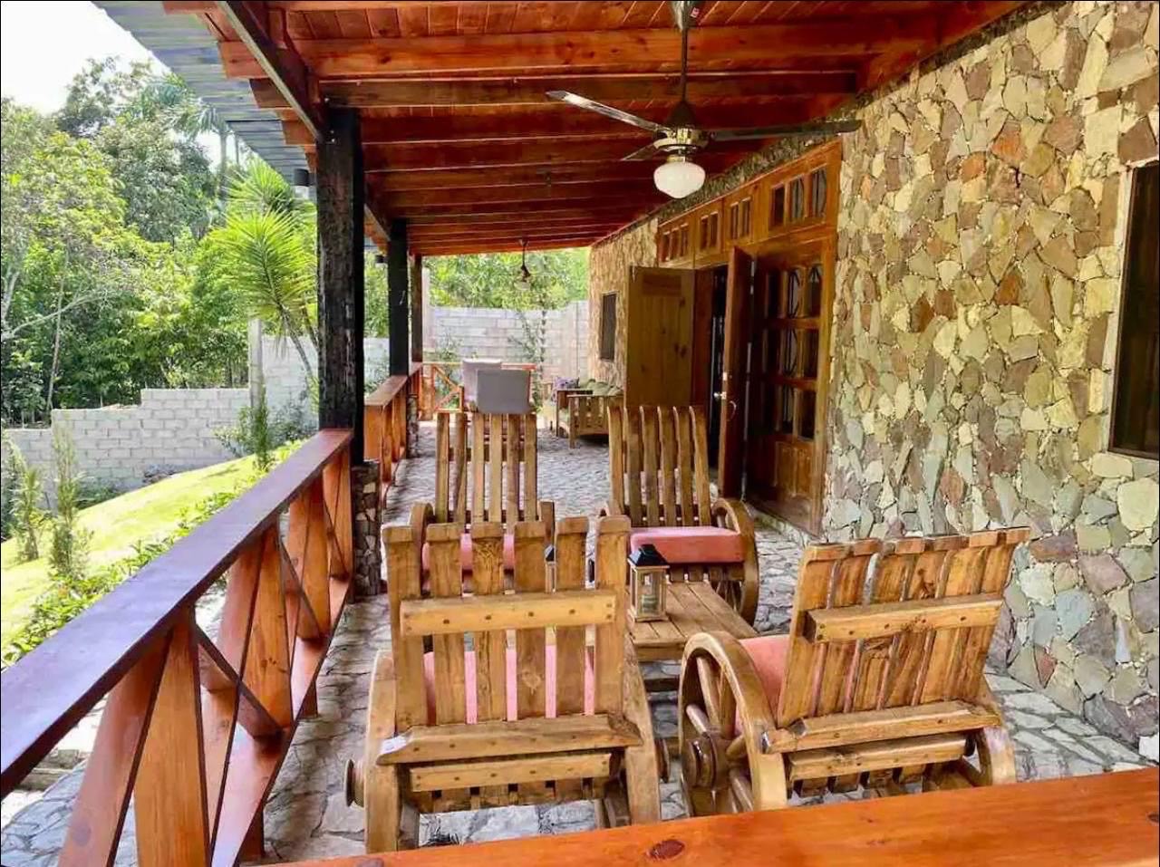 casas vacacionales y villas - Villa en Bonao  3