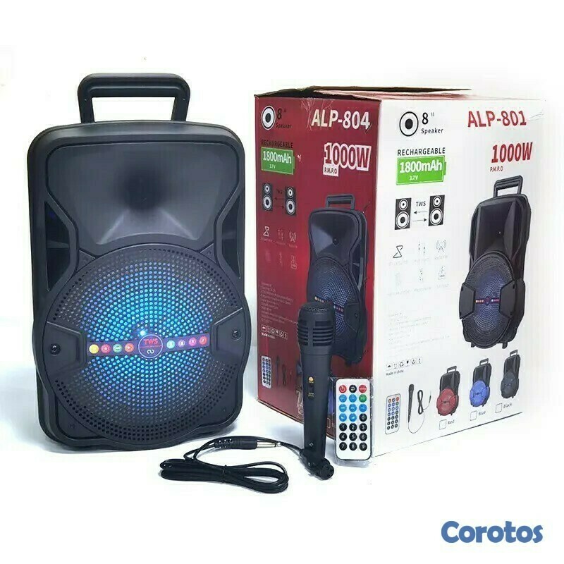 camaras y audio - BOCINA 8 PULGADAS ALP 801 3