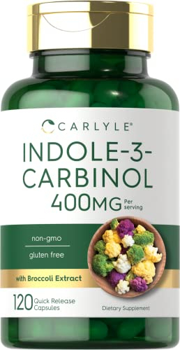Salud y Equipamiento Médico - Indol-3-carbinol (i3c) 400 Mg 120 Cap Carlyle