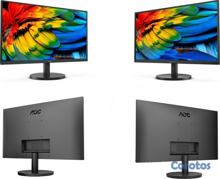 computadoras y laptops - MONITOR AOC 27" FHD 1920X 1080, VESA, 4MS HDMI 75HZ, VGA 60HZ, 250 CD/M², 3.5MM  2