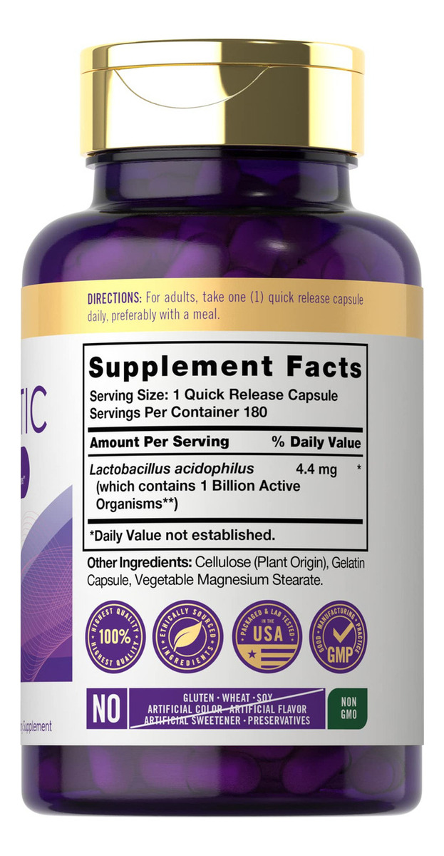 Salud y Equipamiento Médico - Probiotico Carlyle Para La Salud Digestiva 1