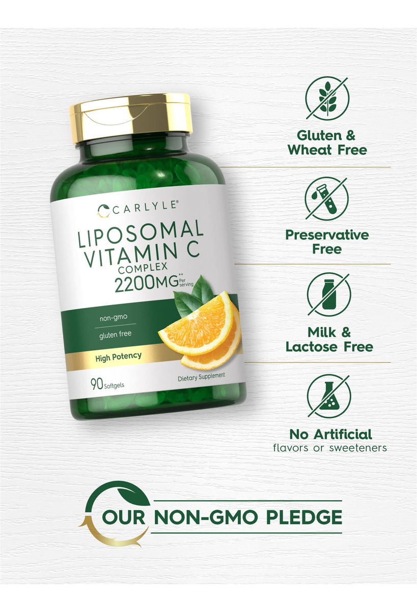 Salud y Equipamiento Médico - Vitamina C Liposomal | 2200 Mg 3